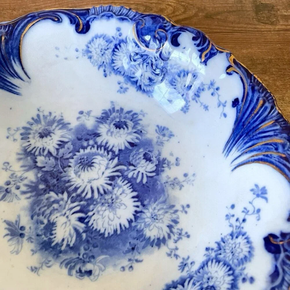 Antique Flow Blue 10